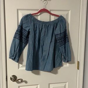 Off the shoulder top